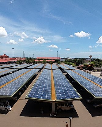 Solar carport