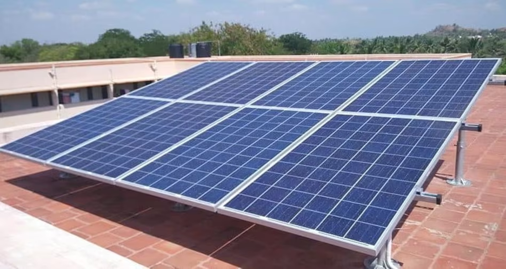 rooftop solar panel