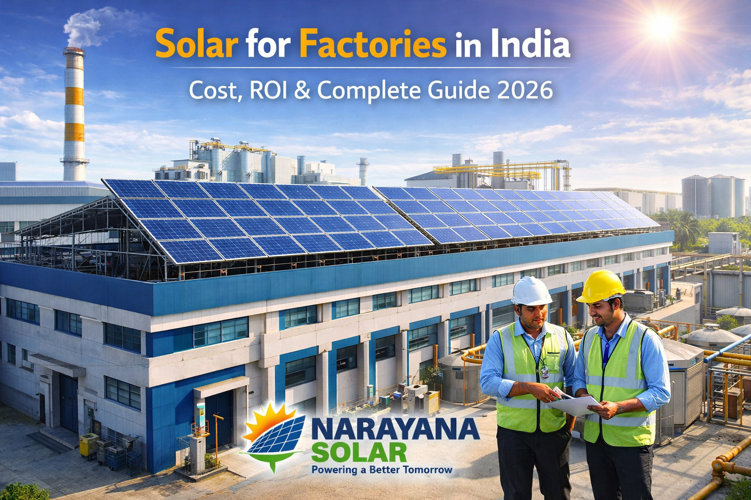 Solar for Factories: Cost, ROI & Complete Guide 2026
