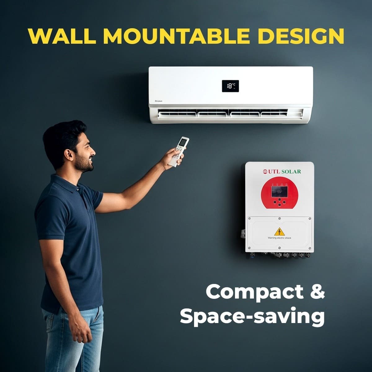 5 kVA High Frequency Solar Hybrid Inverter | HYB-5-GXLT2